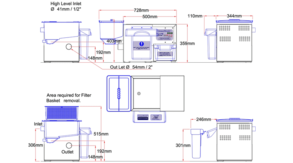 GS1000 AST-PF Drawing